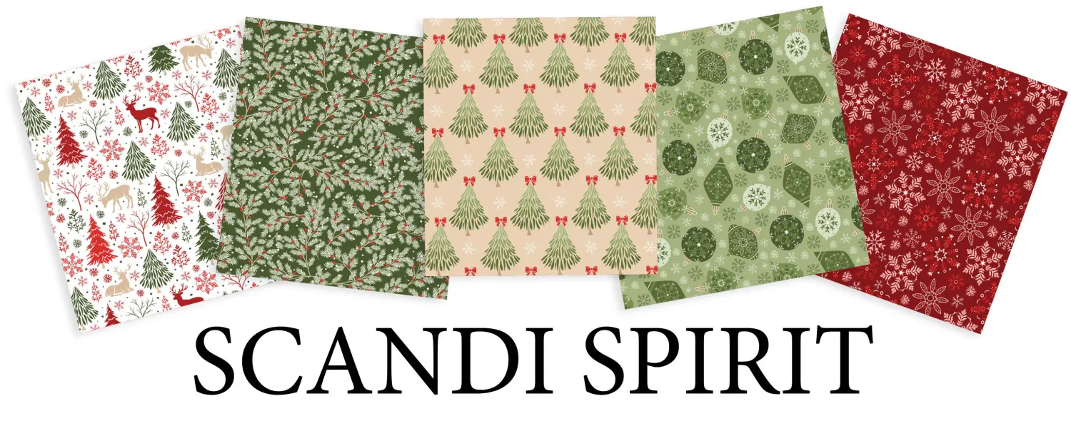 Scandi Spirit Fat Quarter Bundle - 5 pack