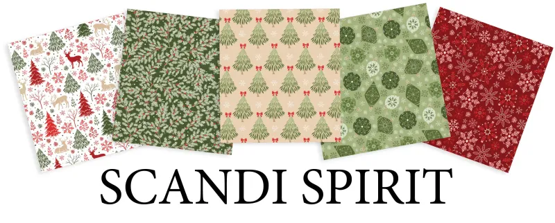 Scandi Spirit Fat Quarter Bundle - 5 pack