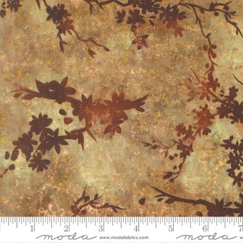 Tranquil Patina | Golden 48111-11 by Debbie Maddy for Moda Fabrics