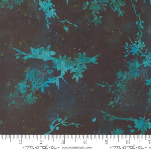 Tranquil Patina | Midnight 48111-16 by Debbie Maddy for Moda Fabrics