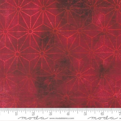 Tranquil Patina | Crimson 48115-13 by Debbie Maddy for Moda Fabrics