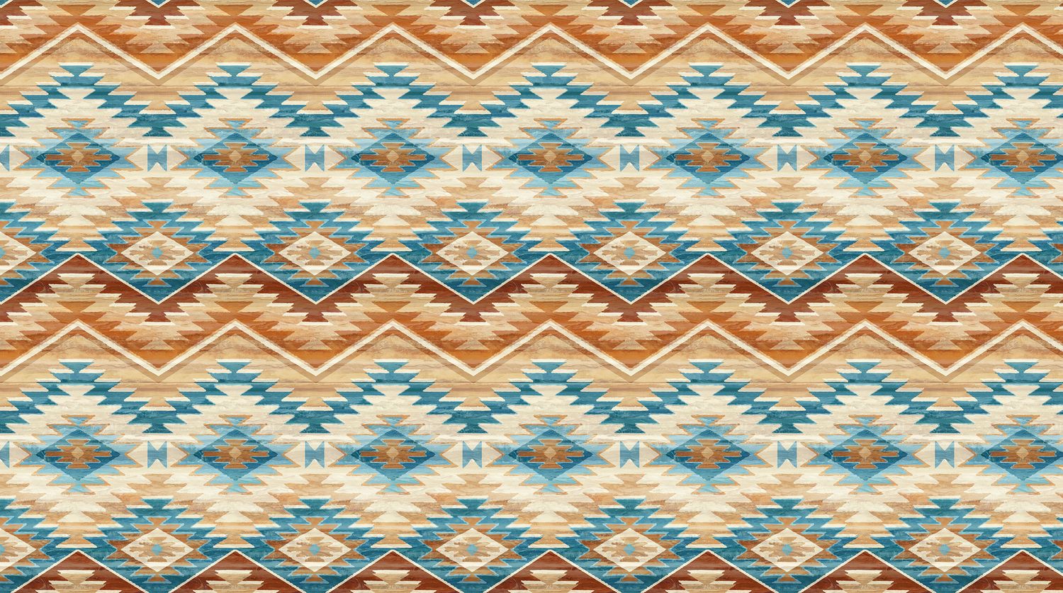 Stonehenge Canyon | Navaho Stripe in Clay Multi DP29142-34 | By Deborah Edwards for Northcott