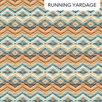 Stonehenge Canyon | Navaho Stripe in Clay Multi DP29142-34 | By Deborah Edwards for Northcott