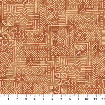 Stonehenge Canyon | Navaho Texture in Clay DP29145-34 | By Deborah Edwards for Northcott