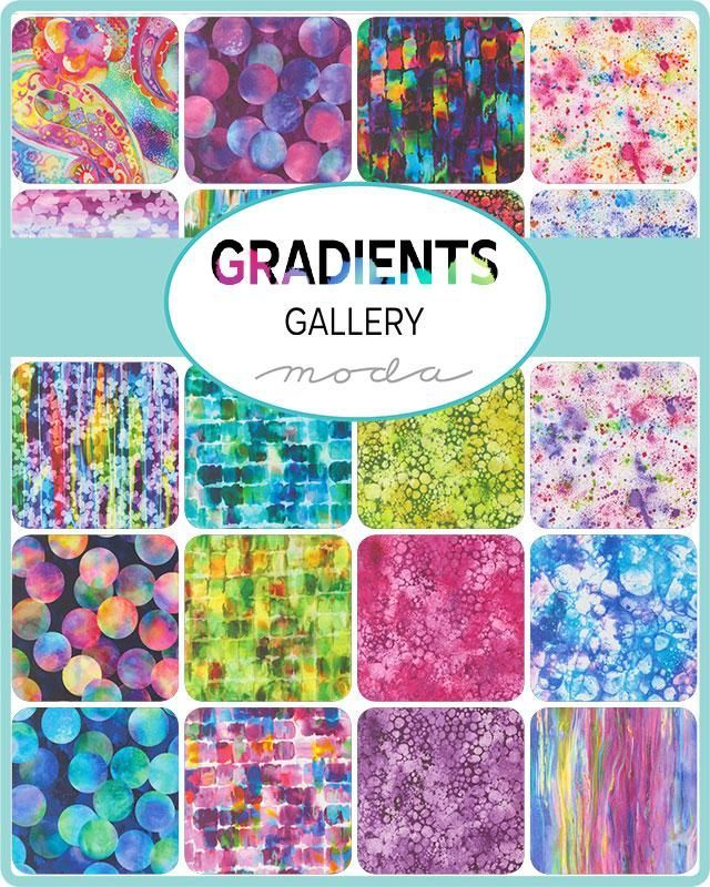 Gradients Gallery Jelly Roll by Moda Fabrics