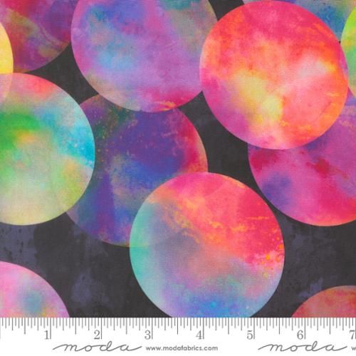 108" Gradients Gallery Wideback | Cendescent Dots in Rainbow 108045-11 | by Moda Fabrics