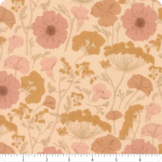Petalush | Pressed Flower in Ballerina 26161-12 | By Kiley's Quilt Room for Moda