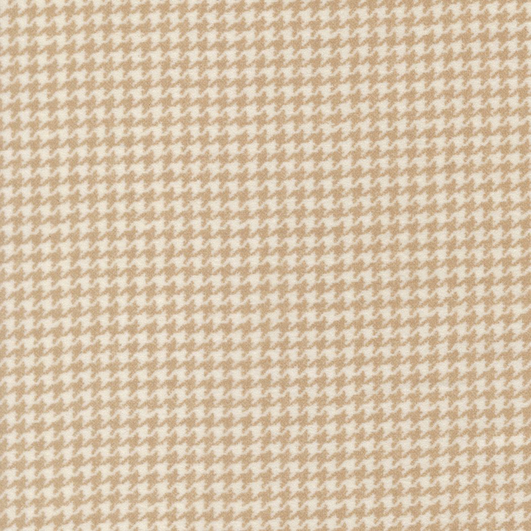 Flannel Gatherings Basics | Hounds Tooth in Cream 49340-11F | by Primitive Gatherings for Moda