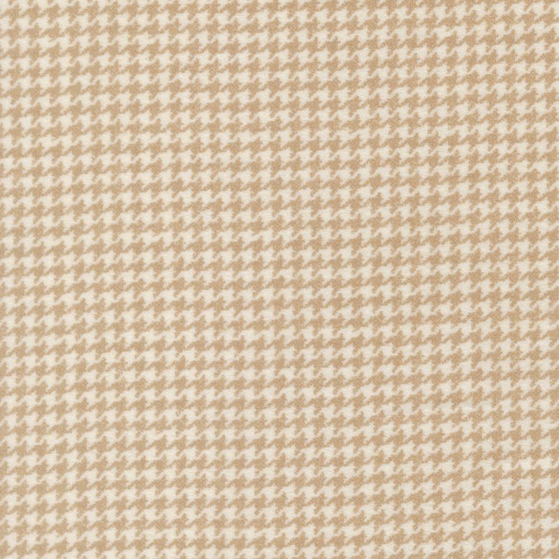 Flannel Gatherings Basics | Hounds Tooth in Cream 49340-11F | by Primitive Gatherings for Moda