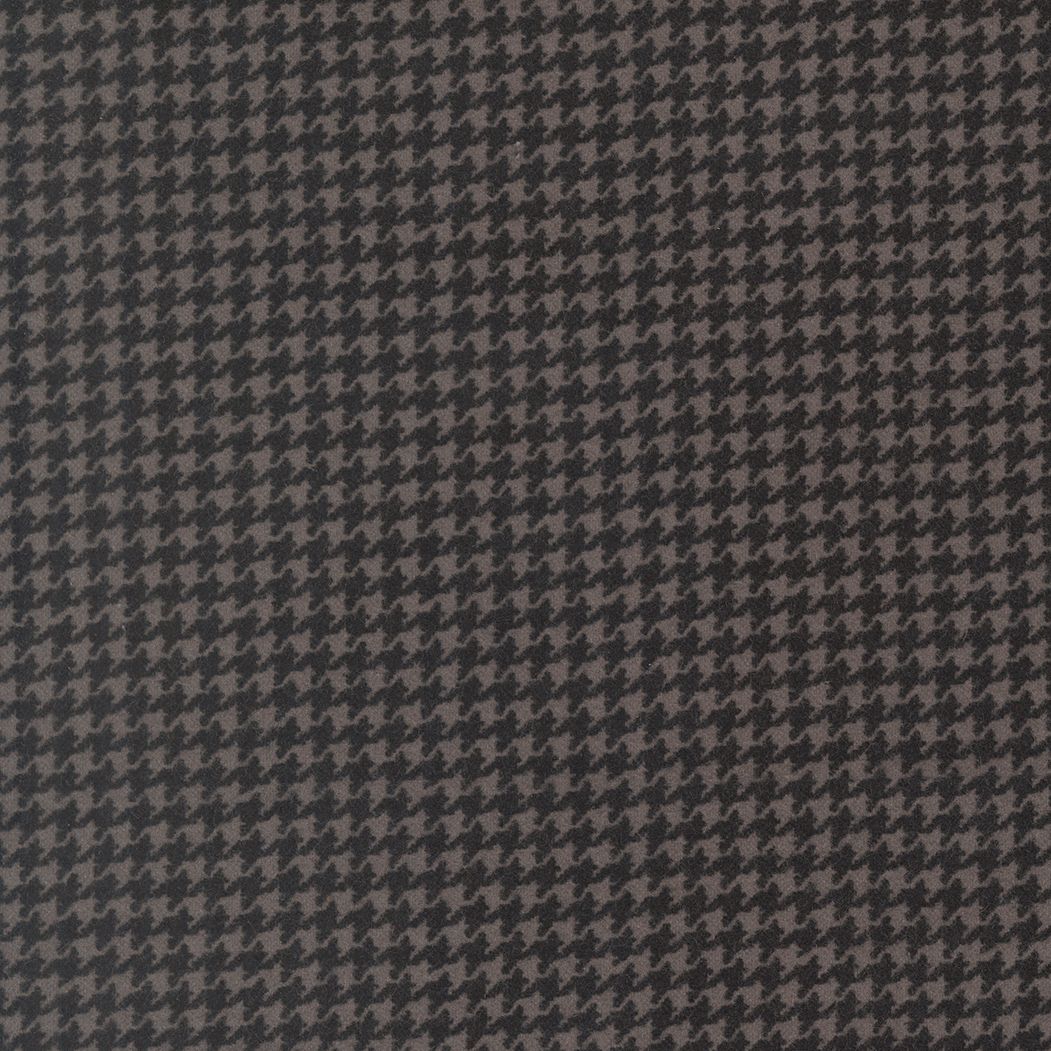 Flannel Gatherings Basics | Hounds Tooth in Blackbird 49340-16F | by Primitive Gatherings for Moda