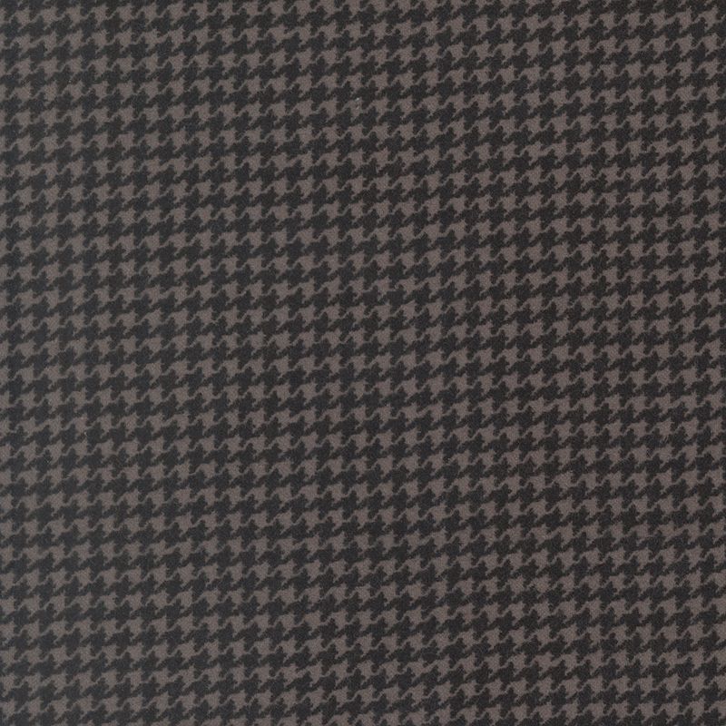 Flannel Gatherings Basics | Hounds Tooth in Blackbird 49340-16F | by Primitive Gatherings for Moda