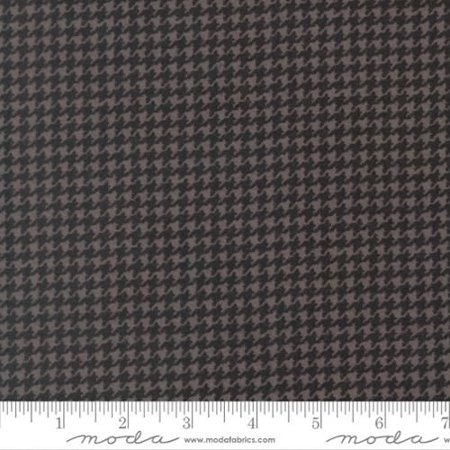 Flannel Gatherings Basics | Hounds Tooth in Blackbird 49340-16F | by Primitive Gatherings for Moda