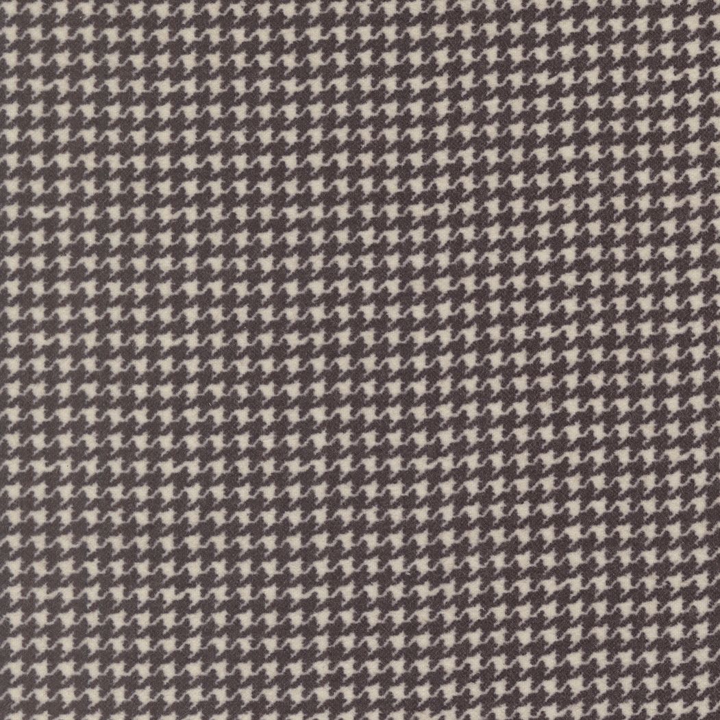 Flannel Gatherings Basics | Hounds Tooth in Titanium 49340-26F | by Primitive Gatherings for Moda