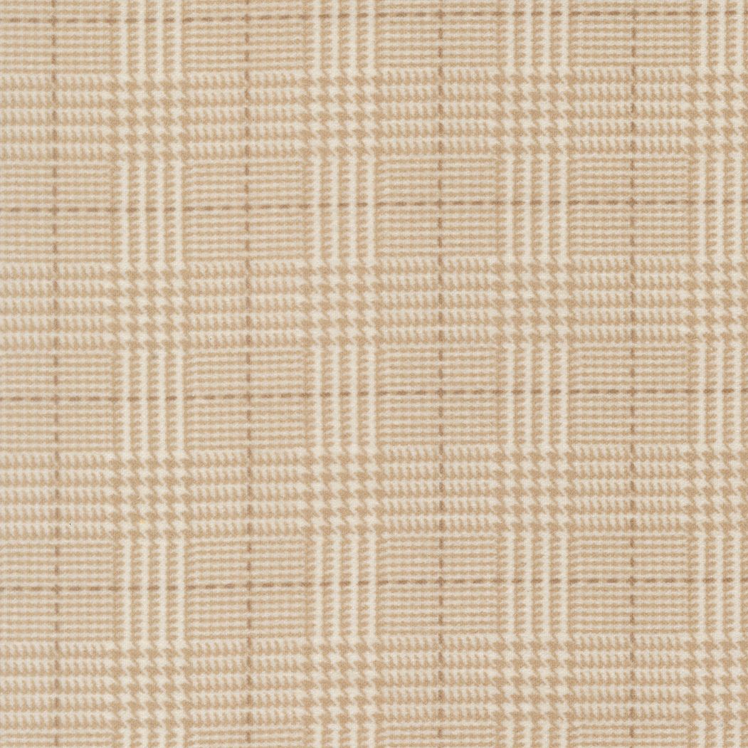 Flannel Gatherings Basics | Plaid Checks in Cream 49341-11F | by Primitive Gatherings for Moda
