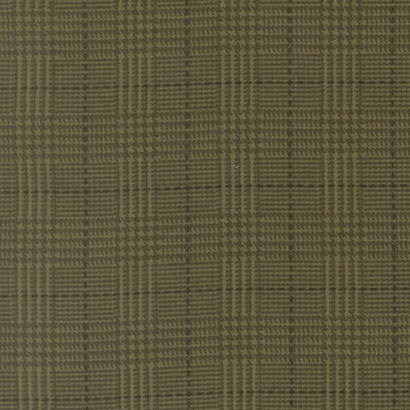 Flannel Gatherings Basics | Plaid Checks in Evergreen 49341-12F | by Primitive Gatherings for Moda