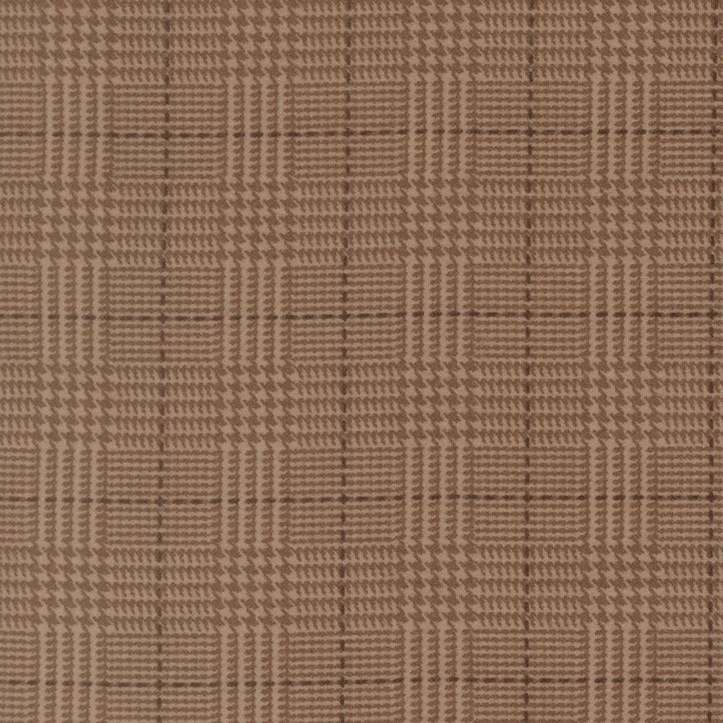 Flannel Gatherings Basics | Plaid Checks in Taupe 49341-17F | by Primitive Gatherings for Moda