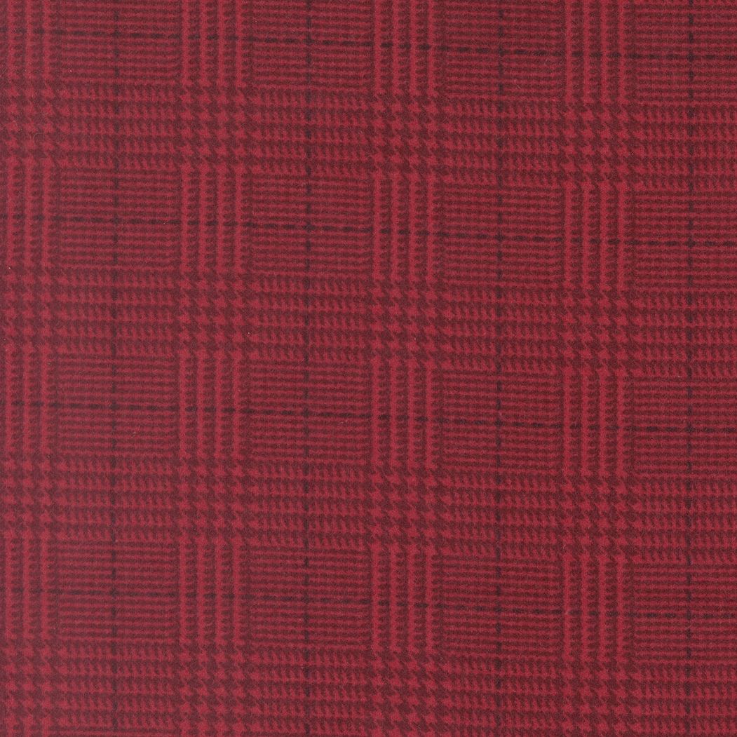 Flannel Gatherings Basics | Plaid Checks in Brick 49341-20F | by Primitive Gatherings for Moda