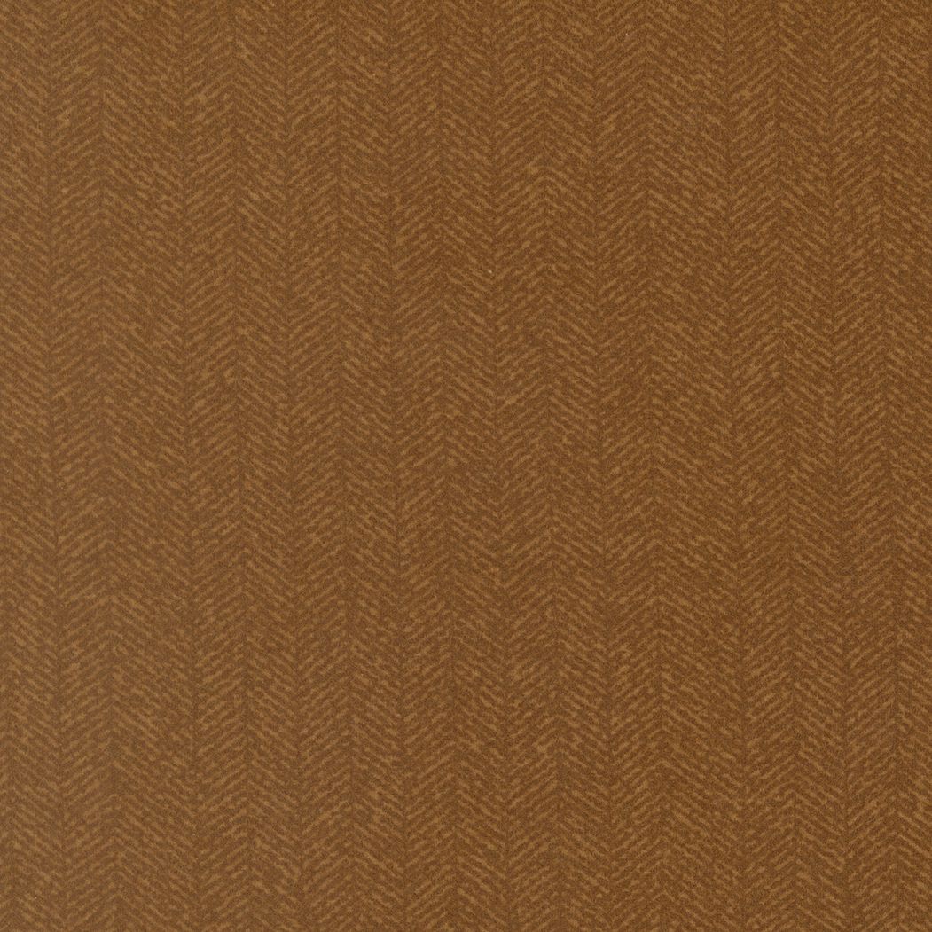 Flannel Gatherings Basics | Herringbone in Mustard 49342-18F | by Primitive Gatherings for Moda
