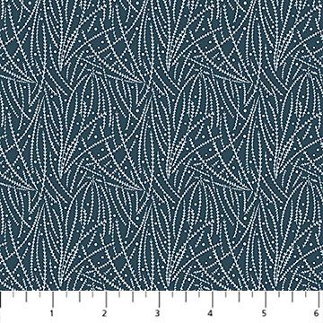 Wild Orchard | Branches in Blue 91442-48 | by Katie O'Shea for Figo