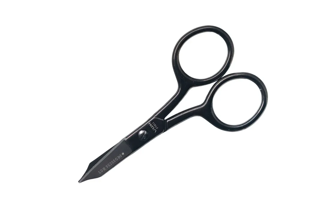 LDH Midnight Edition Fine Tip Embroidery Scissors - 4"