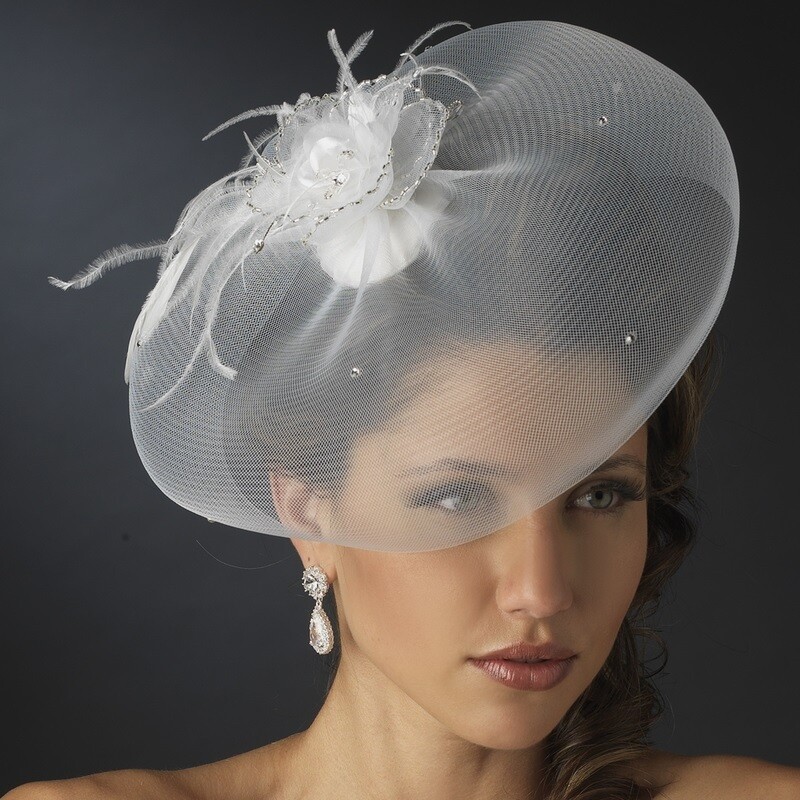 Tulle Visor Hat