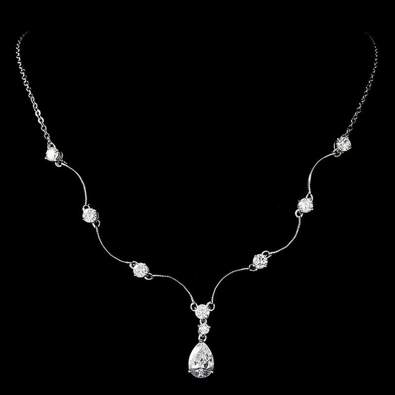 Beautiful Rhinestone Jewelry Set