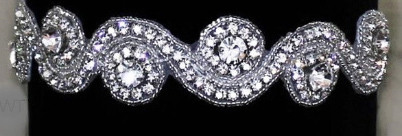 Rhinestone &amp; Pearl 'Bling' Garters