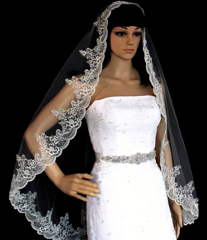 Mantilla Short veil