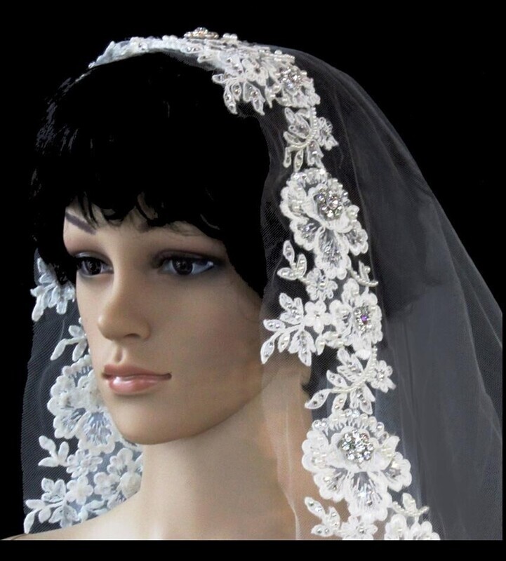 Mantilla with a difference!!