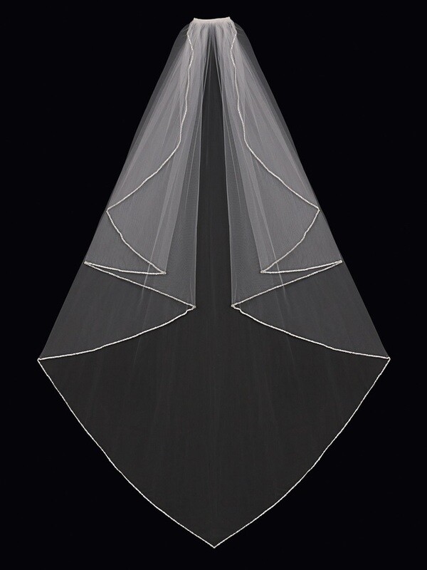 ANGEL-CUT BRIDAL VEIL