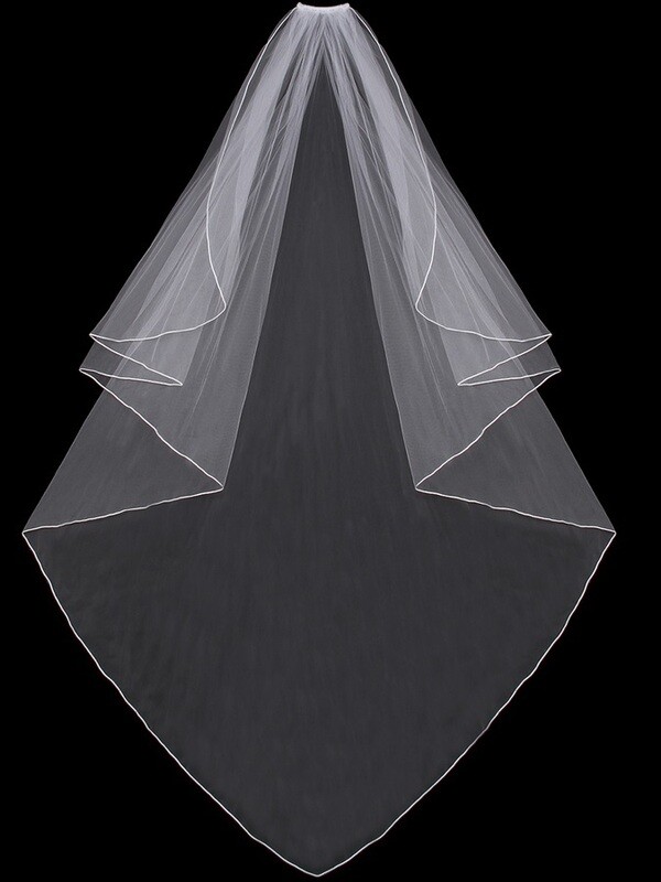 ANGEL-CUT BRIDAL VEIL