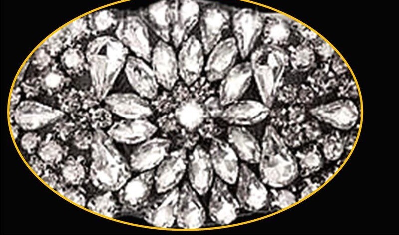 RHINESTONE FASHION BELT