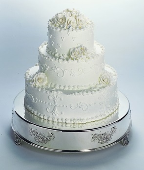 18” Round Wedding Cake