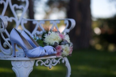 Bridal Shoes by Designer Liz Rene