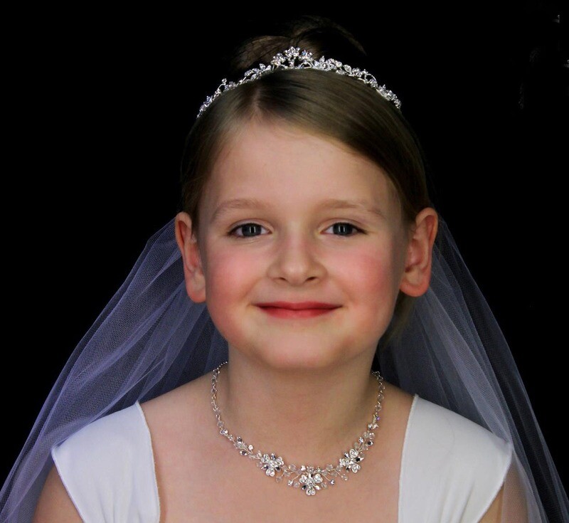 Flower Girl Rhinestone tiara