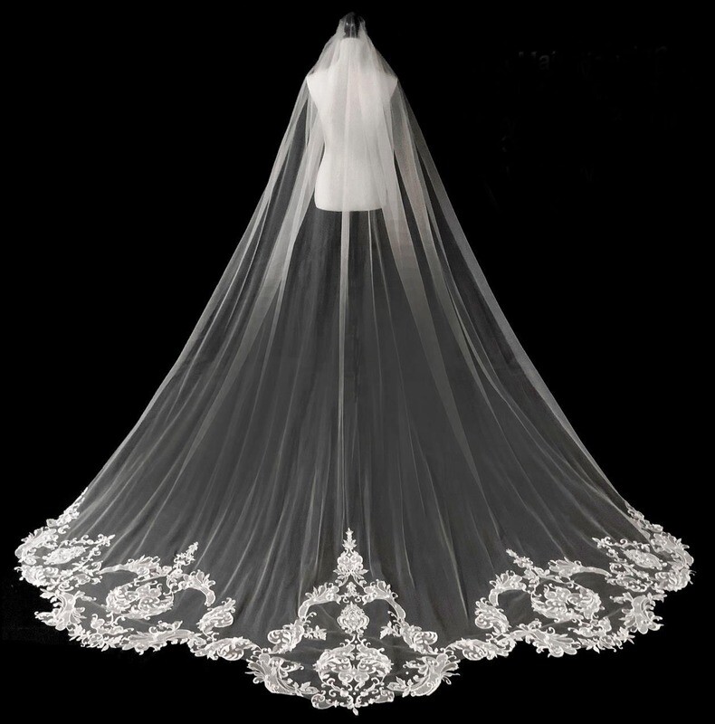 Elegant Cathedral Veil