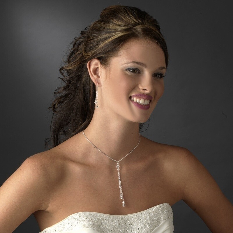 Silver Clear Necklace