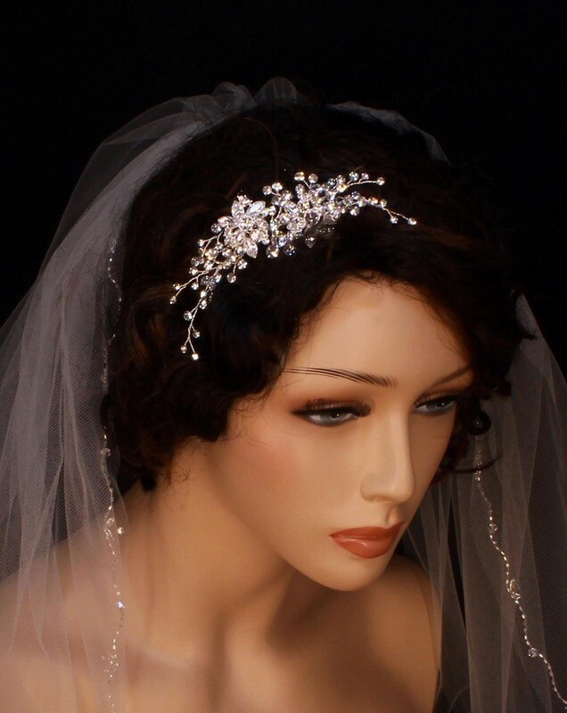 Brilliant Marquise Side Comb