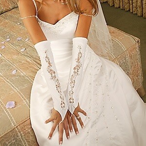 Designer Fingerless Gloves
