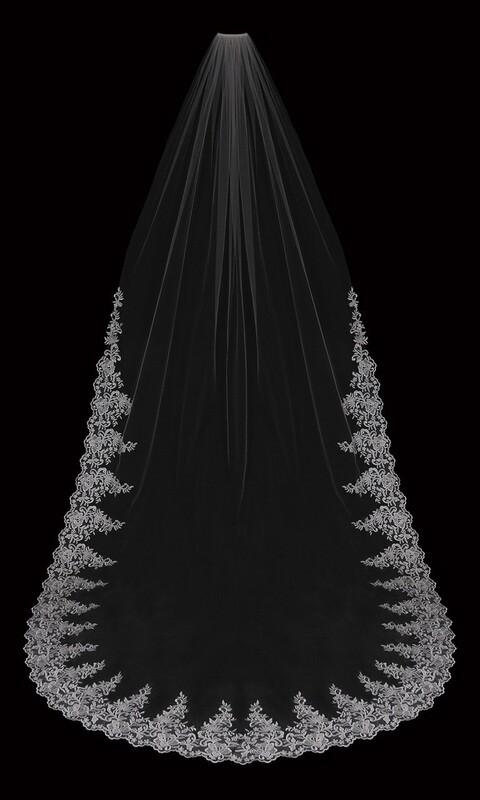 Royal Cathedral Bridal Veil