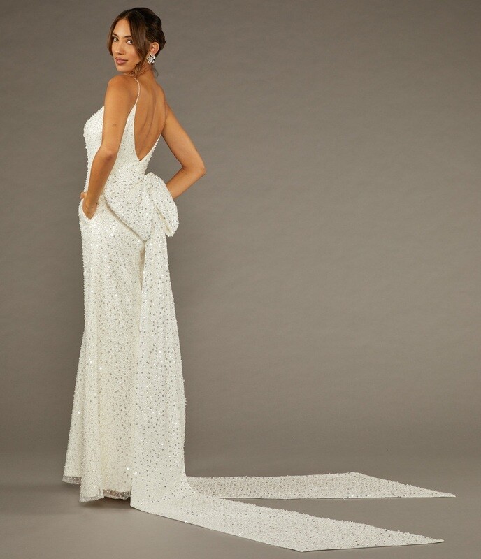 Bridal Detachable Bow