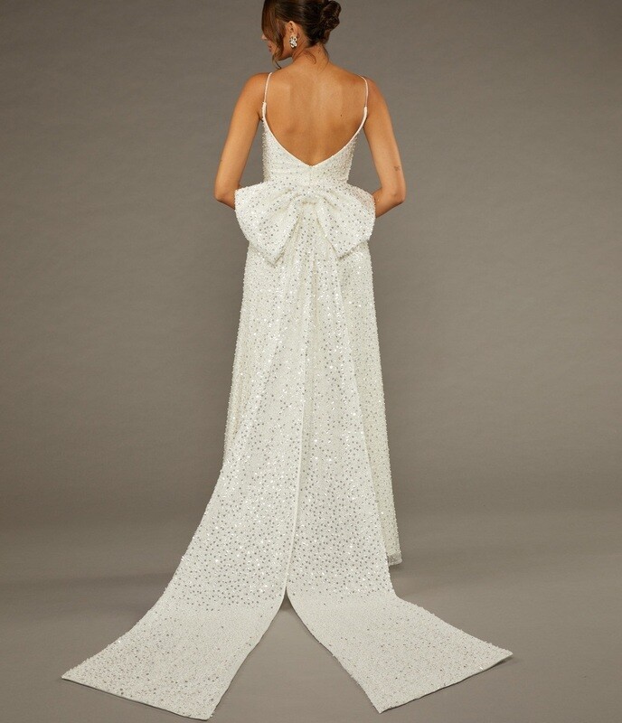 Bridal Detachable Bow