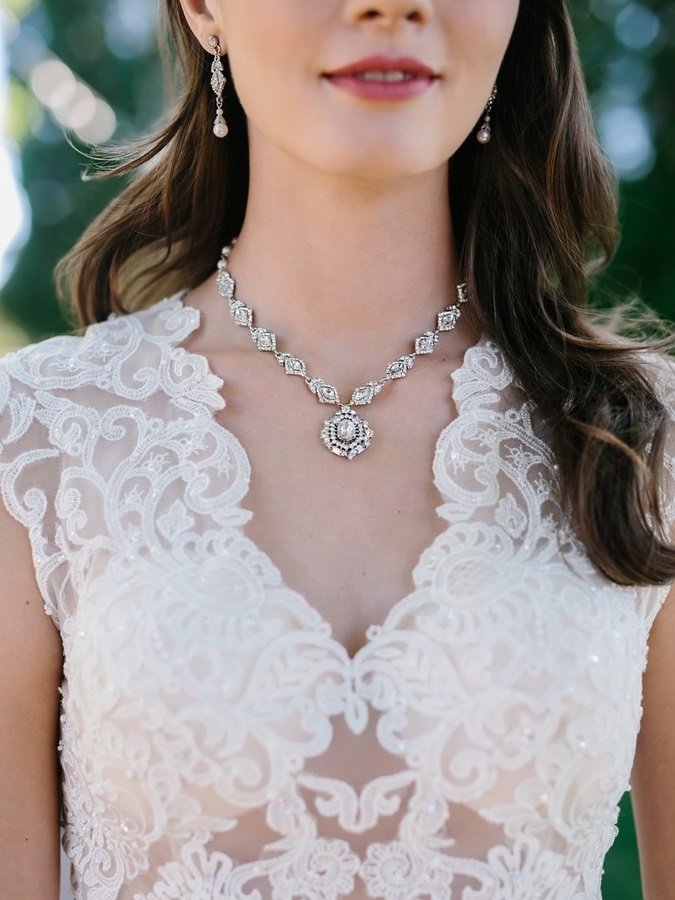 Rhinestone Bridal Necklace
