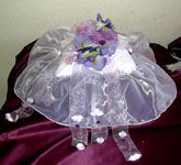 Spring Garden Ring Pillow