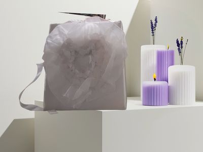 White Satin Photo Album