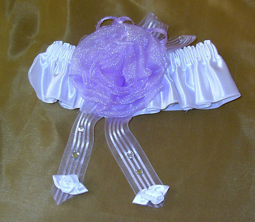 GARTER TRIM IN LAVENDER