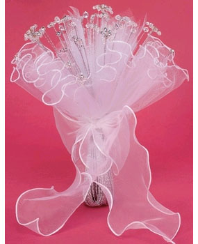BOUQUET WITH CRYSTALS TIPS