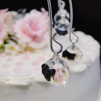 SEA SHELL CRYSTAL DROPS