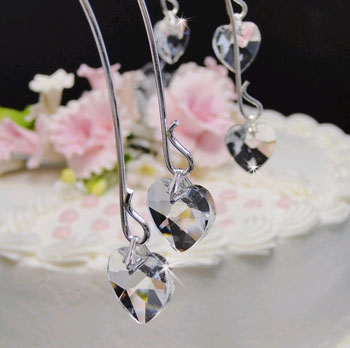 CRYSTAL HEART DROPS