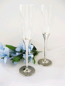 GLAMOUR TOASTING FLUTES